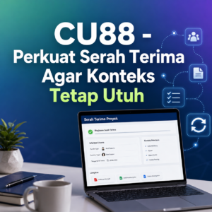 CU88 – Perkuat Serah Terima Agar Konteks Tetap Utuh - Thumbnail